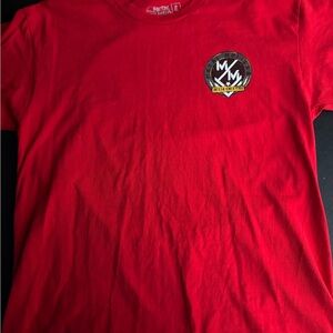 Metal Mulisha Vibrant Red Short Sleeve Tee
